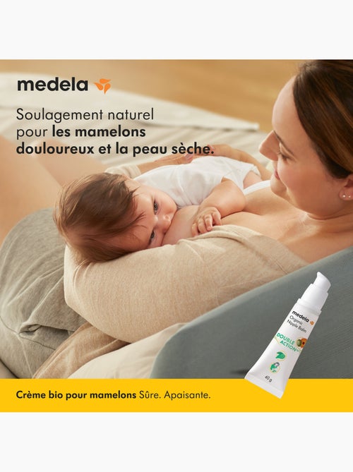 Medela - bálsamo dupla ação™ bio para mamilos 40 g - alivia e nutre - Kiabi Medela - bálsamo dupla ação™ bio para mamilos 40 g - alivia e nutre - Kiabi