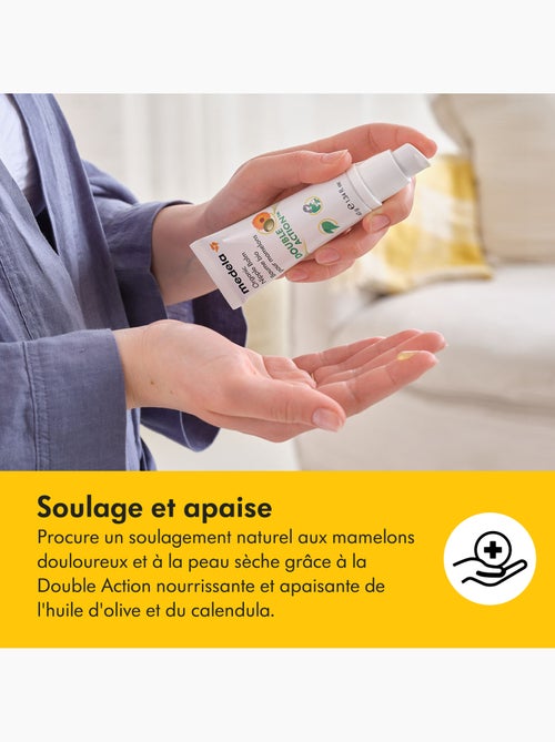 Medela - bálsamo dupla ação™ bio para mamilos 40 g - alivia e nutre - Kiabi Medela - bálsamo dupla ação™ bio para mamilos 40 g - alivia e nutre - Kiabi