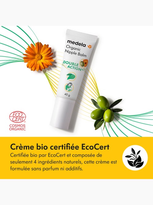 Medela - bálsamo dupla ação™ bio para mamilos 40 g - alivia e nutre - Kiabi Medela - bálsamo dupla ação™ bio para mamilos 40 g - alivia e nutre - Kiabi