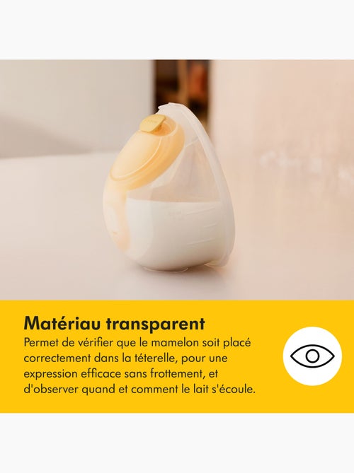 Medela - bomba de leite elétrica simples solo hands-free 24 mm - compacta e intuitiva - Kiabi