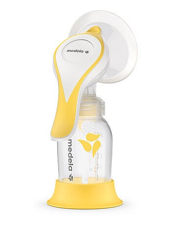 Medela - bomba de leite manual harmony flex™ - ergonômica e leve