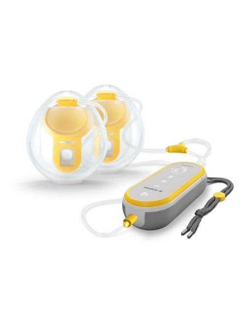 Medela - bomba tira leite eléctrica dupla freestyle hands free 21mm / 24mm - discreta e portátil - Kiabi