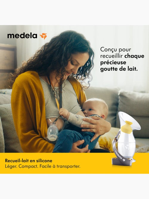 Medela - coletor de leite de silicone - coletor de amamentação - Kiabi