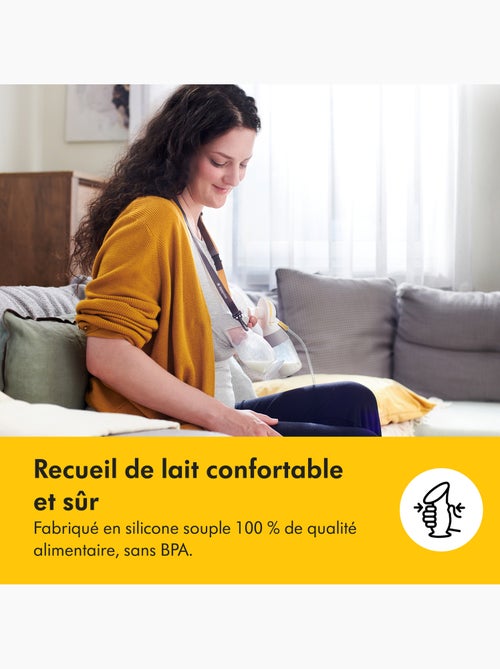 Medela - coletor de leite de silicone - coletor de amamentação - Kiabi