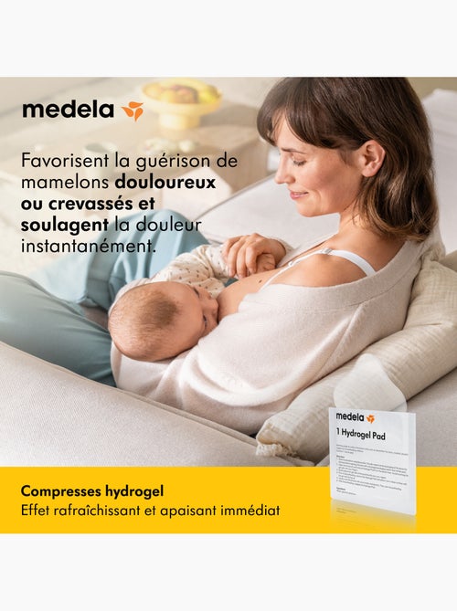 Medela - compressas de hidrogel - conjunto de 4 - alívio imediato - Kiabi