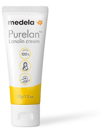 Medela - creme de amamentação com lanolina purelan™ 37 g - alivia e hidrata