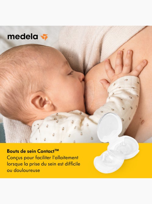 Medela - formas para o peito contact™ tamanho m - conforto na amamentação, silicone ultrafino e - Kiabi
