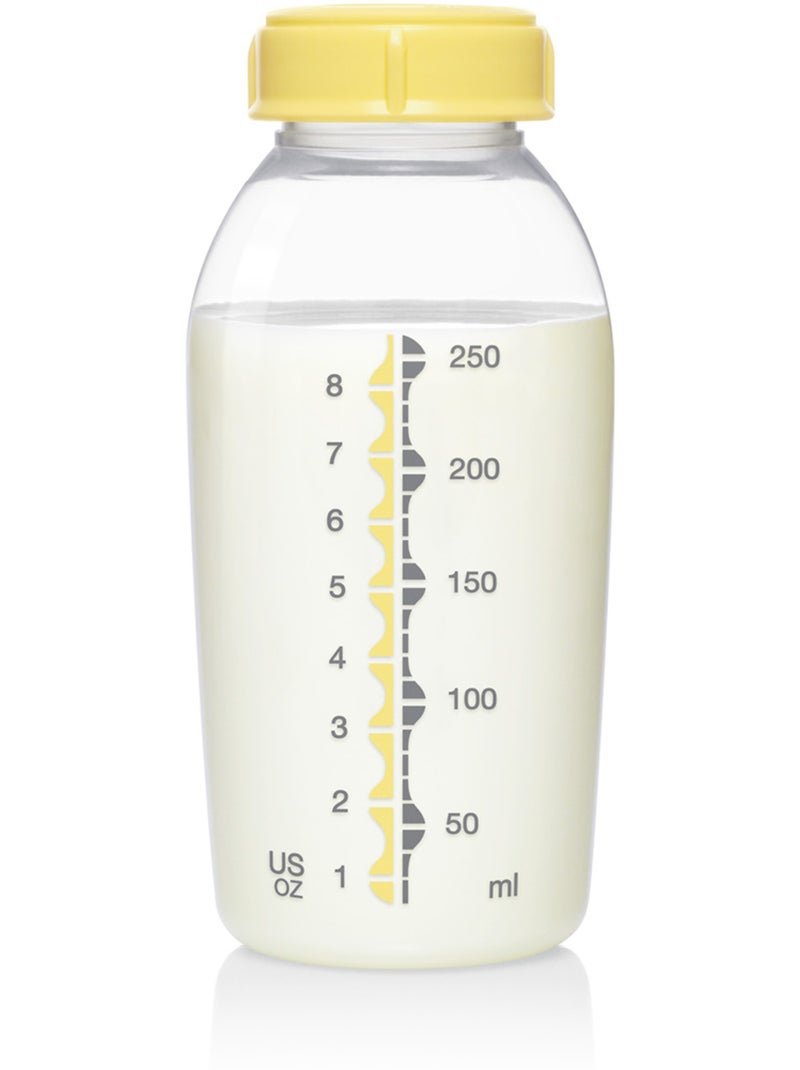 Medela - frascos de recolha 250 ml - conjunto de 2 - conservação de leite materno Transparente - Kiabi