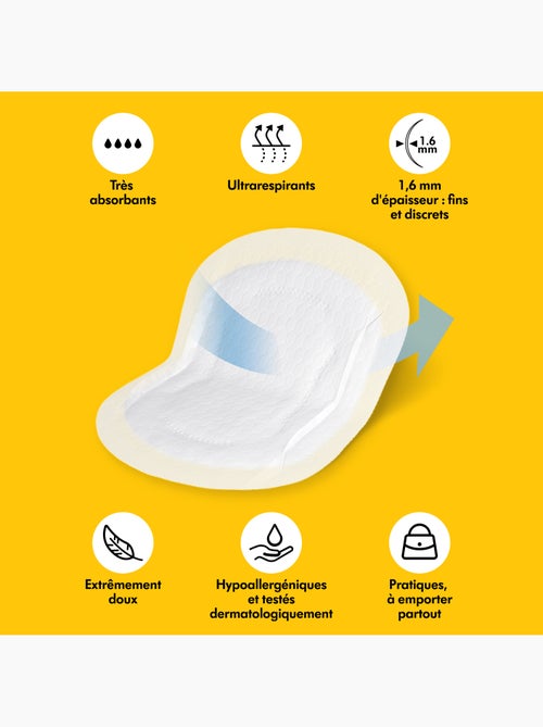 Medela - pensos de amamentação ultra respiráveis - conjunto de 60 - absorventes, finos e discretos - Kiabi Medela - pensos de amamentação ultra respiráveis - conjunto de 60 - absorventes, finos e discretos - Kiabi