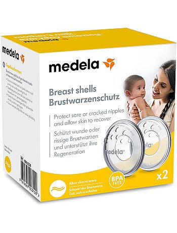 Medela - protetores de mamilos - conjunto de 2 - amamentação sem dor