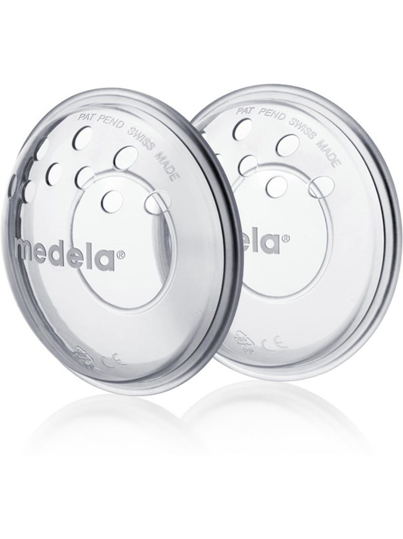 Medela - protetores de mamilos - conjunto de 2 - amamentação sem dor Transparente - Kiabi