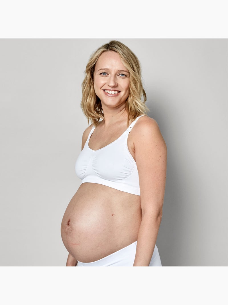 Medela - sutiã de amamentação keep cool - branco - tamanho xxl - confortável e respirável Branco - Kiabi