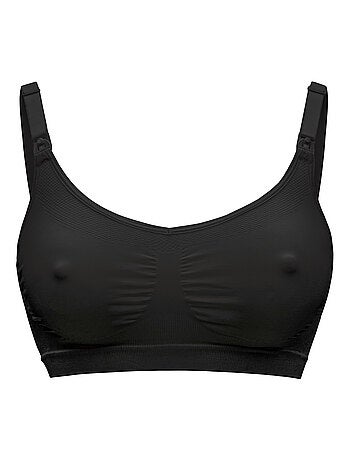 Medela - sutiã de amamentação keep cool - preto - tamanho l - confortável e respirável