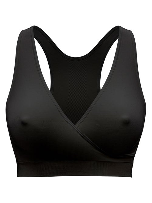 Medela - top de amamentação keep cool - preto - tamanho m - top de noite, sem costuras - Kiabi Medela - top de amamentação keep cool - preto - tamanho m - top de noite, sem costuras - Kiabi