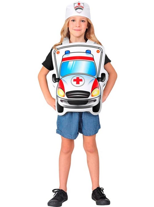 Médico em uniforme de ambulância com chapéu - Kiabi