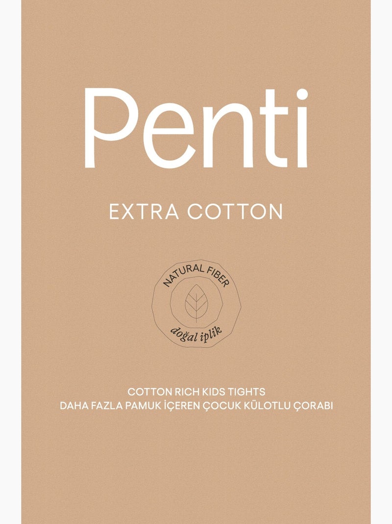 Meia-calça infantil kız extra penti Preto - Kiabi