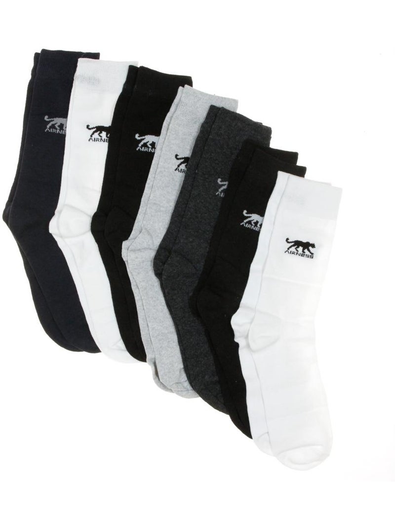 Meias Airness Homem - Pack 7 Pares Cores Sortidas Preto - Kiabi
