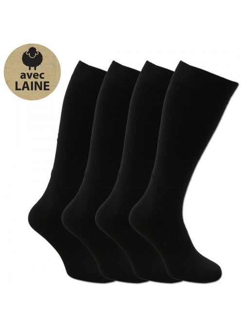 Meias Altas Homem Pack de 4 - Kiabi