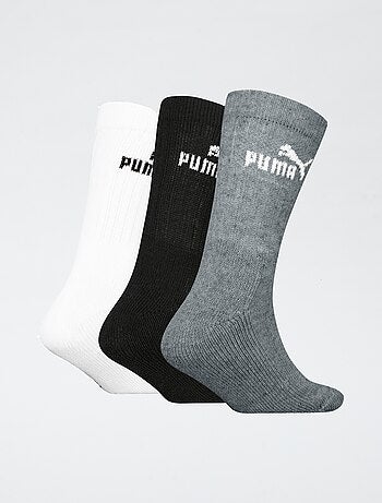 Meias altas 'Puma' - Lote de 3