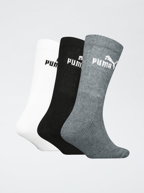 Meias altas 'Puma'  - Lote de 3 - Kiabi