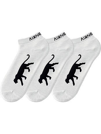 Meias Brancas Airness para Homem - Pack de 3