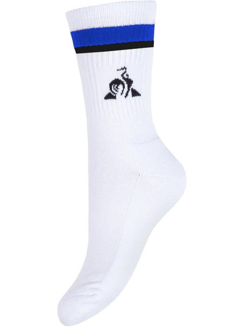 Meias Brancas/Azuis para Homem Le Coq Sportif 2410529 Branco - Kiabi