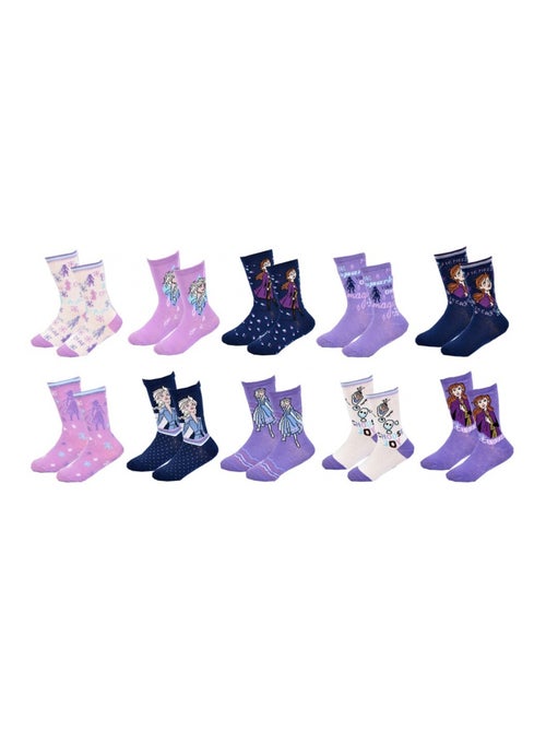 Meias Criança DISNEY Algodão - Pack de 10 - Kiabi