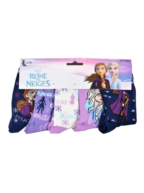 Meias Criança DISNEY Algodão - Pack de 10 - Kiabi