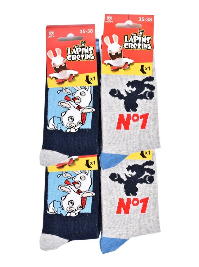 Meias Criança DISNEY Algodão - Pack de 10 Preto Multicolorido Cinza - Kiabi
