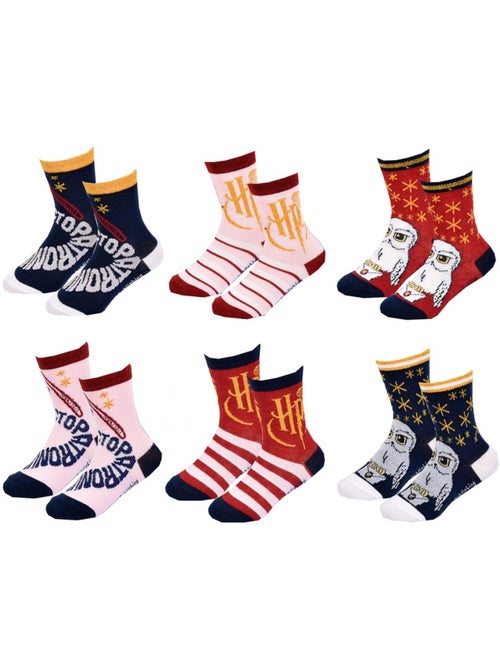 Meias Criança HARRY POTTER fantasia - Pack de 9 - Kiabi Meias Criança HARRY POTTER fantasia - Pack de 9 - Kiabi