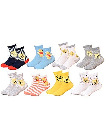 Meias Criança Licença WINNIE L'OURSON fantasia - Pack de 9