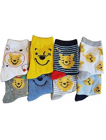 Meias Criança Licença WINNIE L'OURSON fantasia - Pack de 9