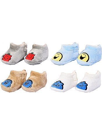 Meias Criança MONSIEUR MADAME fantasia - Pack de 2
