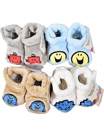 Meias Criança MONSIEUR MADAME fantasia - Pack de 2