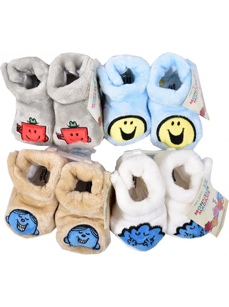 Meias Criança MONSIEUR MADAME fantasia - Pack de 2 Multicolorido - Kiabi