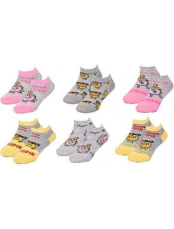 Meias Criança MONSIEUR MADAME fantasia - Pack de 9