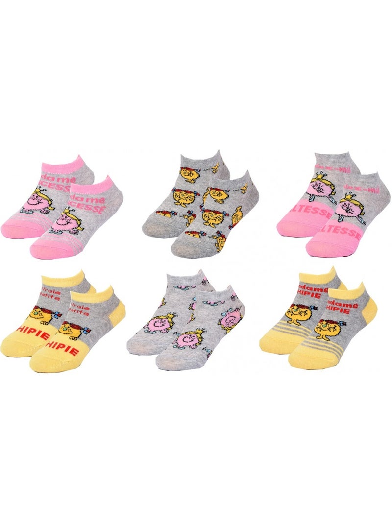 Meias Criança MONSIEUR MADAME fantasia - Pack de 9 Multicolorido - Kiabi