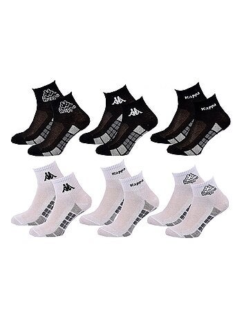 Meias Criança QUARTER KAPPA - Pack de 6