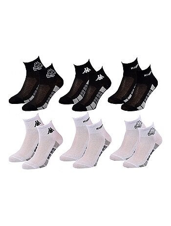 Meias Criança QUARTER KAPPA - Pack de 6