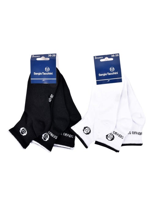Meias Criança QUARTER SERGIO TACCHINI Pack de 6 - Kiabi Meias Criança QUARTER SERGIO TACCHINI Pack de 6 - Kiabi