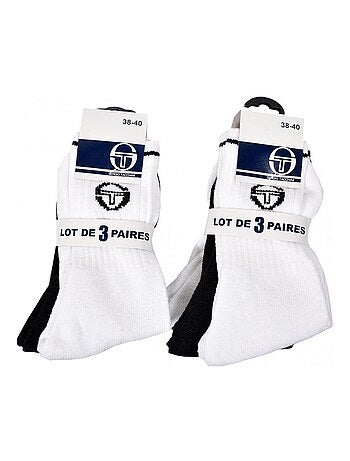 Meias Criança SERGIO TACCHINI TENNIS CREW Algodão Conforto - Pack 12
