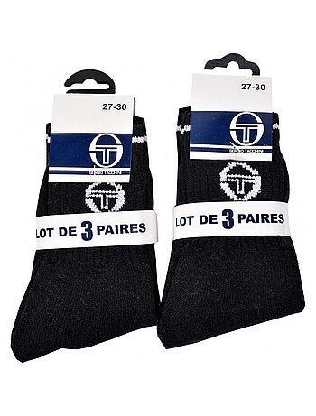 Meias Criança SERGIO TACCHINI TENNIS CREW Algodão Conforto - Pack 12