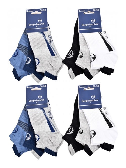 Meias Criança SNEAKER SERGIO TACCHINI - Pack de 12 - Kiabi Meias Criança SNEAKER SERGIO TACCHINI - Pack de 12 - Kiabi
