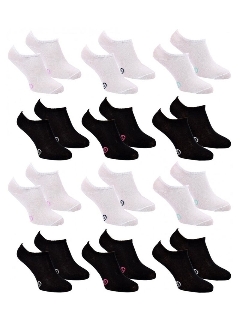 Meias Criança SNEAKER SERGIO TACCHINI - Pack de 12 Multicolorido - Kiabi