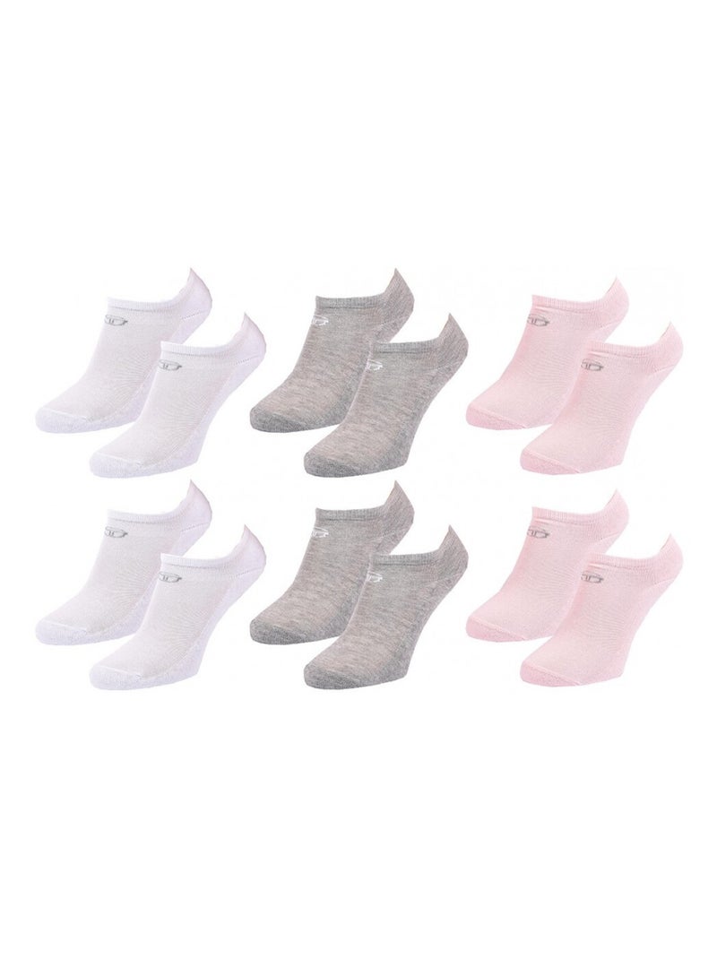 Meias Criança SNEAKER SERGIO TACCHINI - Pack de 6 Multicolorido - Kiabi