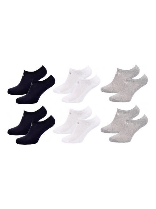 Meias Criança SNEAKER SERGIO TACCHINI Pack de 6 - Kiabi Meias Criança SNEAKER SERGIO TACCHINI Pack de 6 - Kiabi