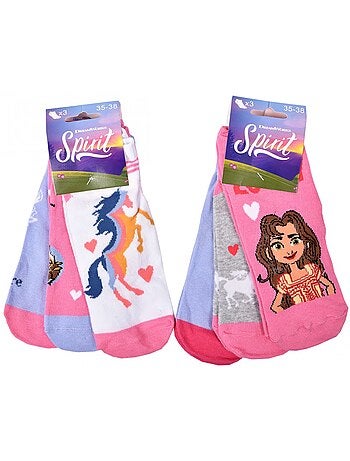 Meias Criança SPIRIT fantasia - Pack de 9