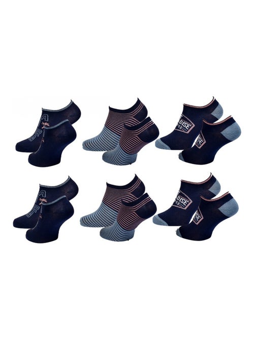 Meias Criança TWINDAY - Pack de 6 - Kiabi Meias Criança TWINDAY - Pack de 6 - Kiabi