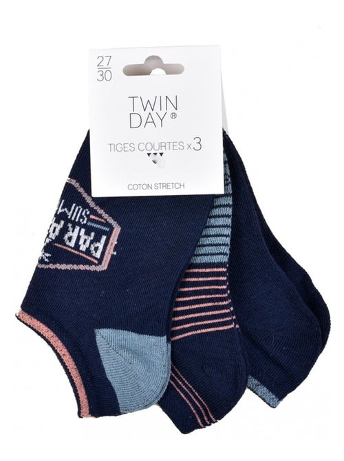 Meias Criança TWINDAY - Pack de 6 - Kiabi Meias Criança TWINDAY - Pack de 6 - Kiabi