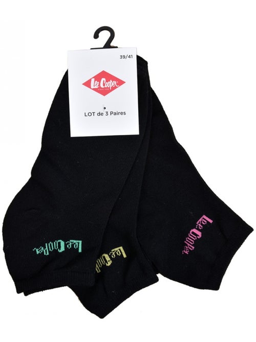 Meias Curtas Mulher LEE COOPER Qualidade e Conforto - Pack - Kiabi Meias Curtas Mulher LEE COOPER Qualidade e Conforto - Pack - Kiabi